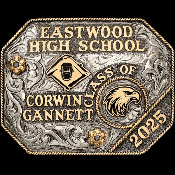 Reagan Graduation Class Buckle